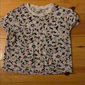 Floral crop top
